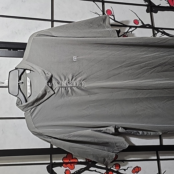 Travis Mathew Gray Polo Shirt Size XXL - Picture 2 of 8